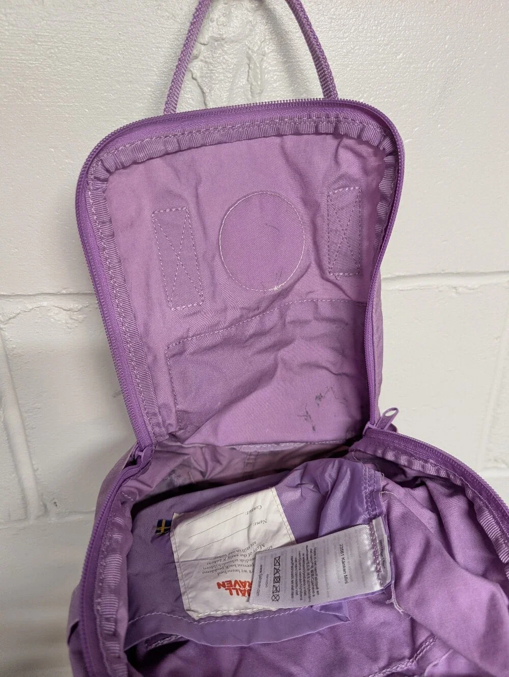 Fjällräven Kånken Mini Backpack Purple Lavender 23561
